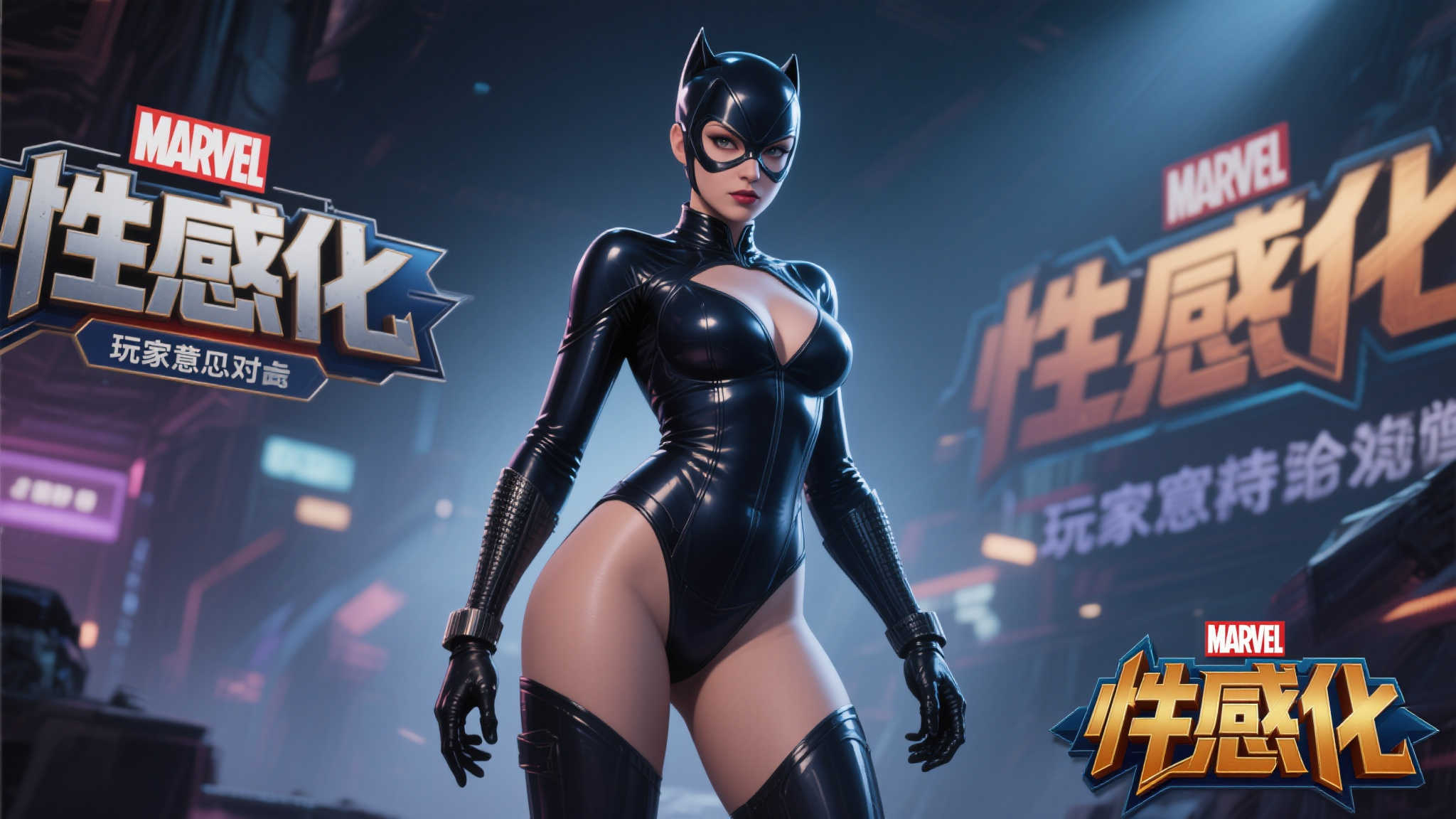 惊艳!《漫威争锋》隐形女模特需展现完美白皙曲线 惊艳!《漫威争锋》隐形女模特需展现完美白皙曲线